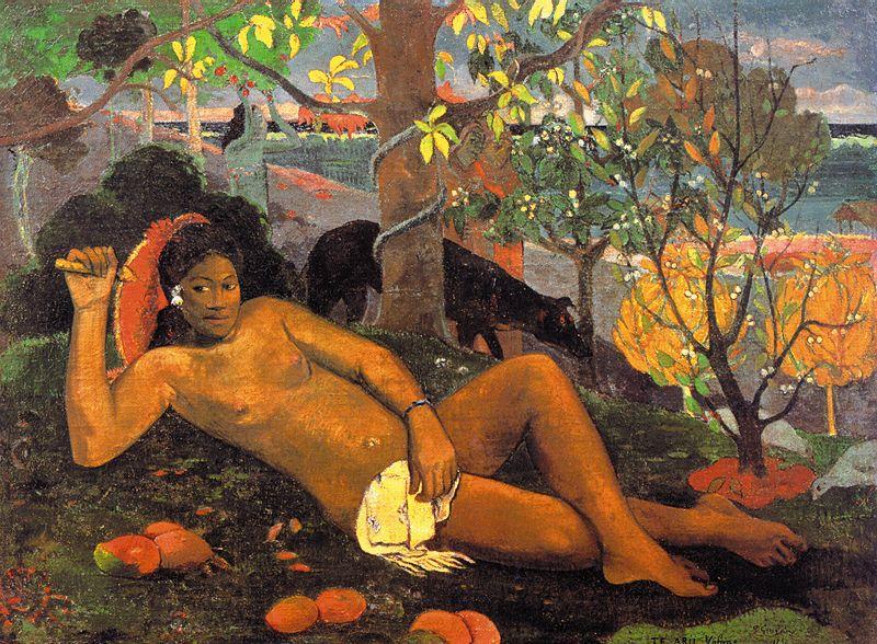 Paul Gauguin Te Arii Vahine Norge oil painting art